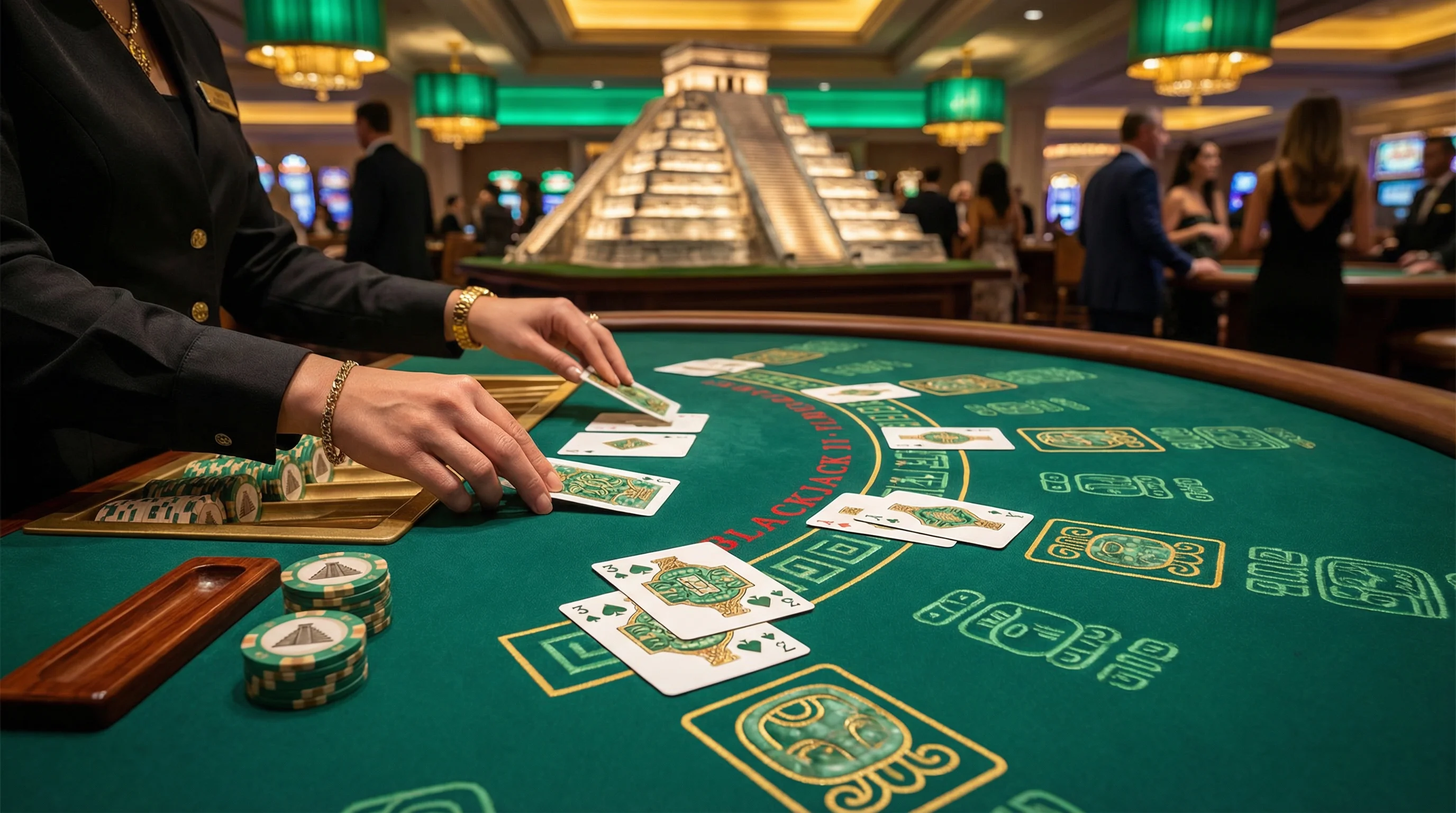 Blackjack en vivo con crupier profesional
